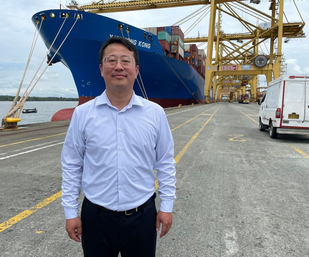 Minghui Wang, Gerente General de Cosco Shipping Colombia.