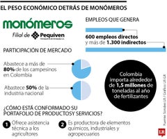 El peso económico de Monómeros.