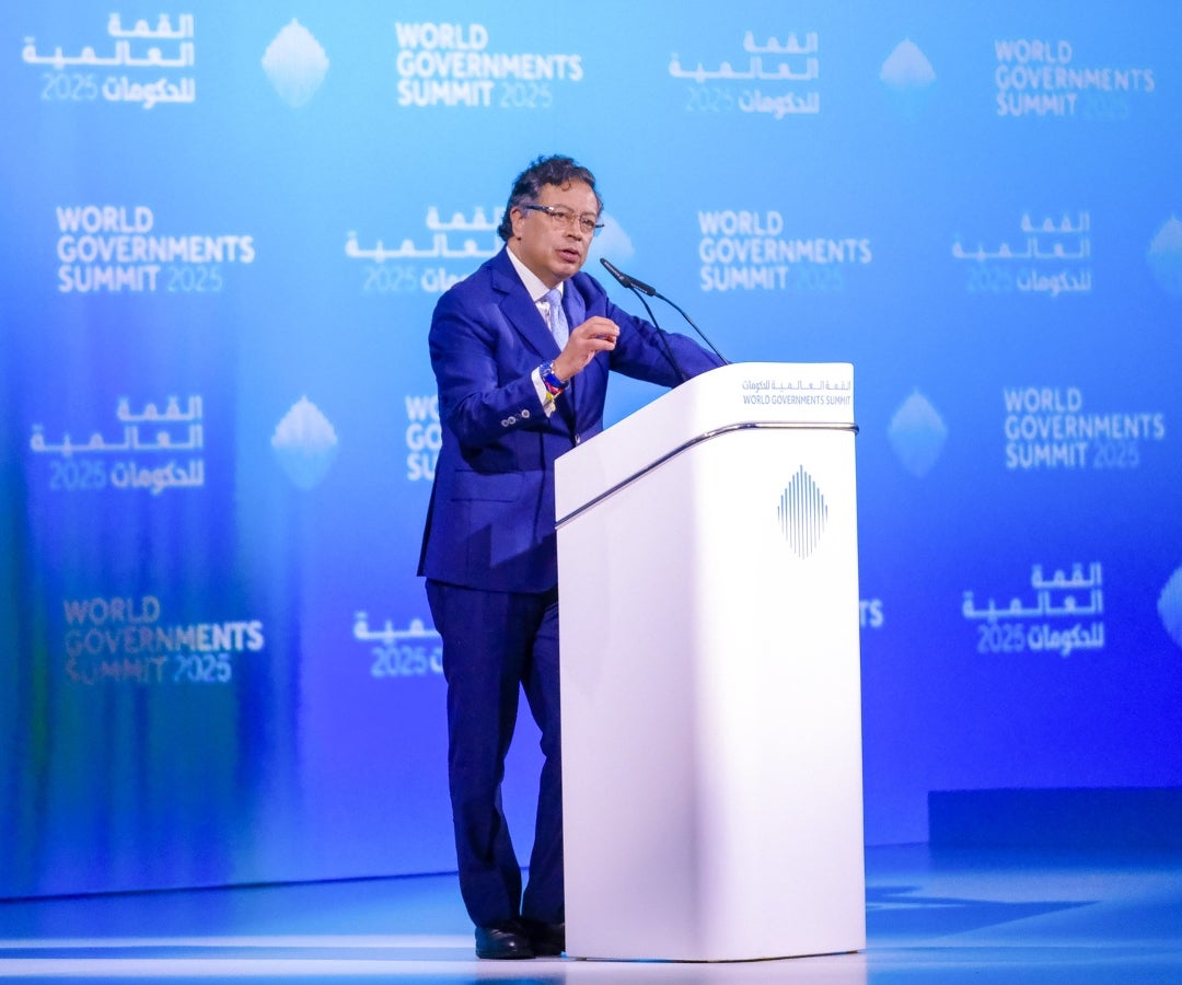 Presidente Petro en su intervención en la Cumbre Mundial de Gobiernos