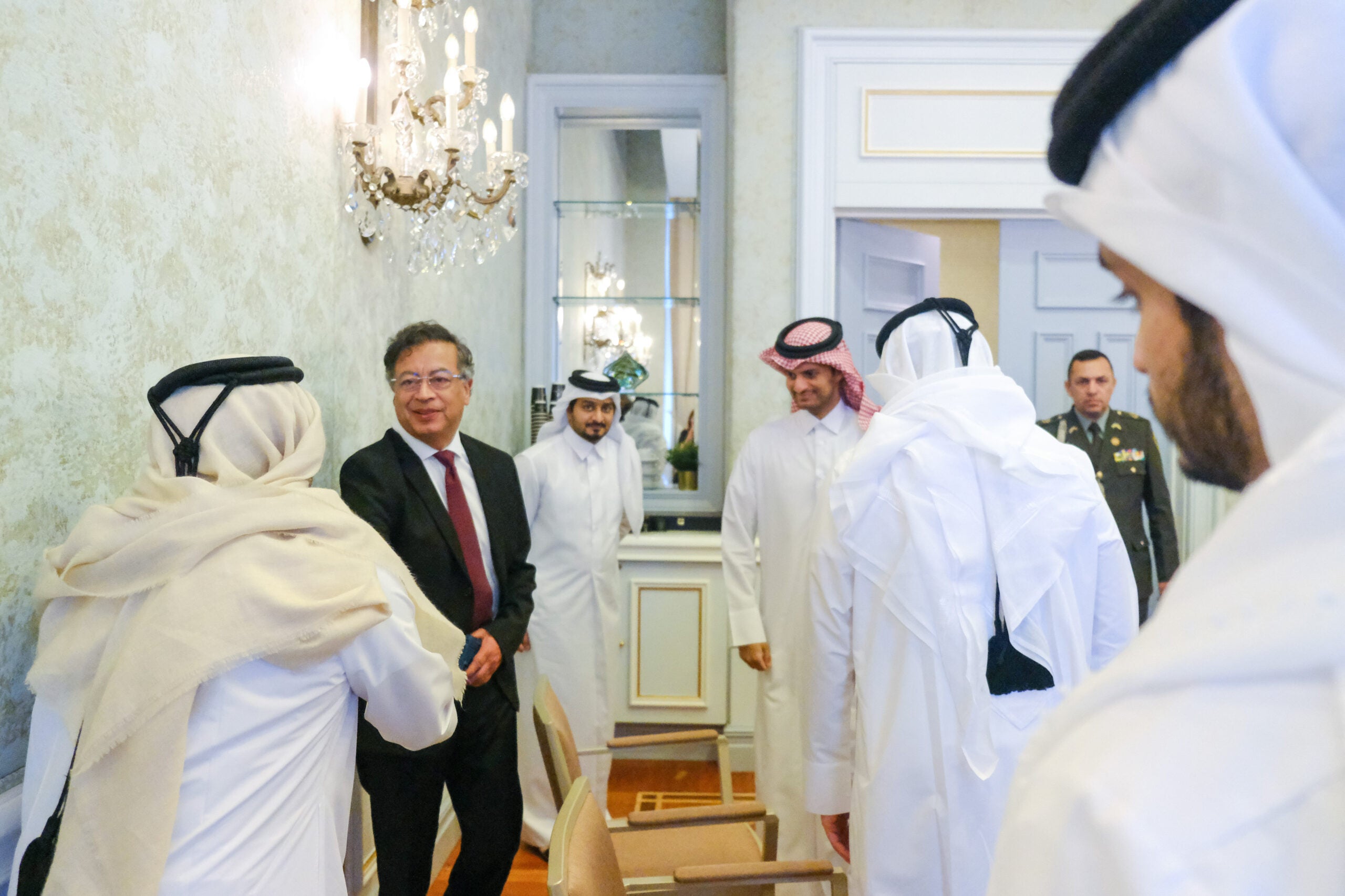 Petro también sostendrá encuentros con directivos de Qatar Foundation y Qatar Energy