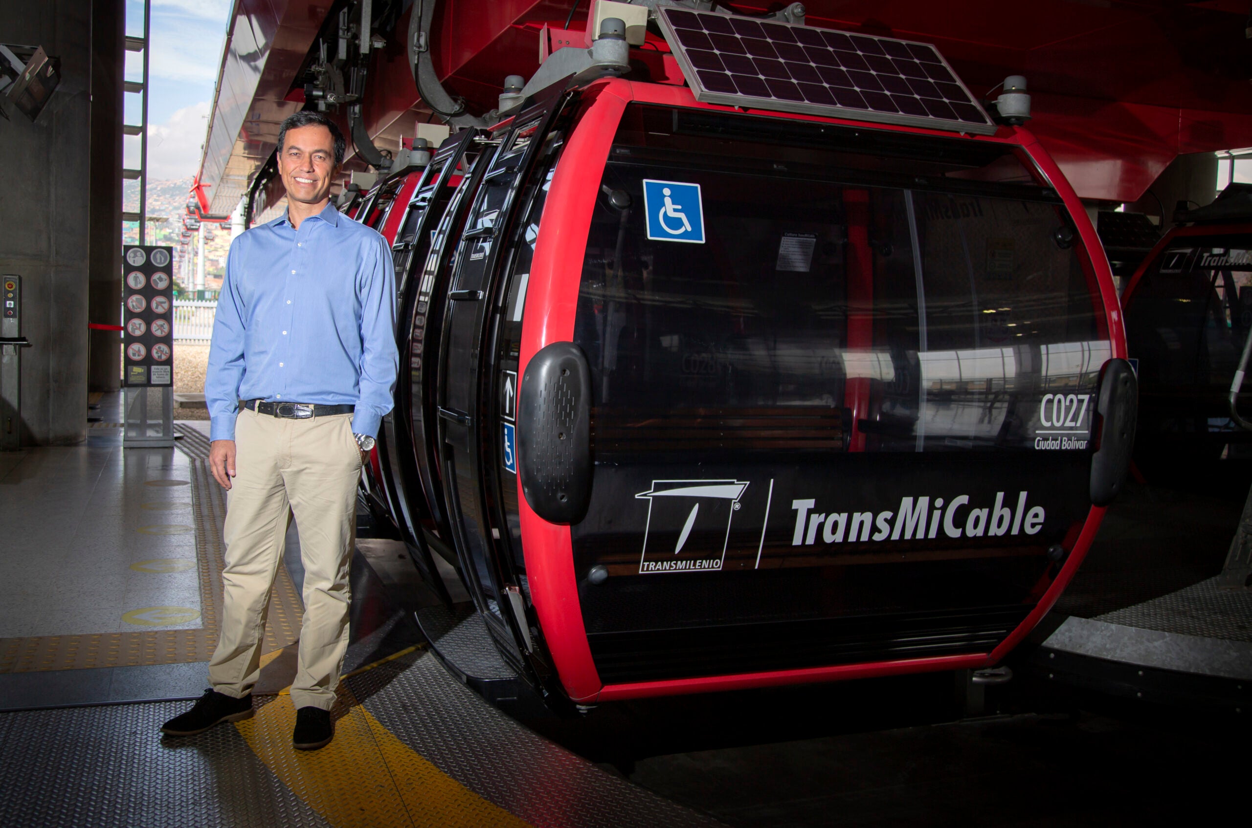 El directivo expresó que la compañía tiene 63% del mercado mundial de teleféricos.