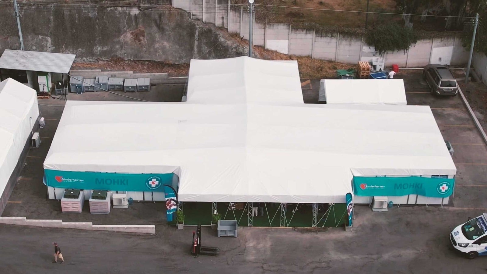 Hospital móvil de cirugía cardiovascular