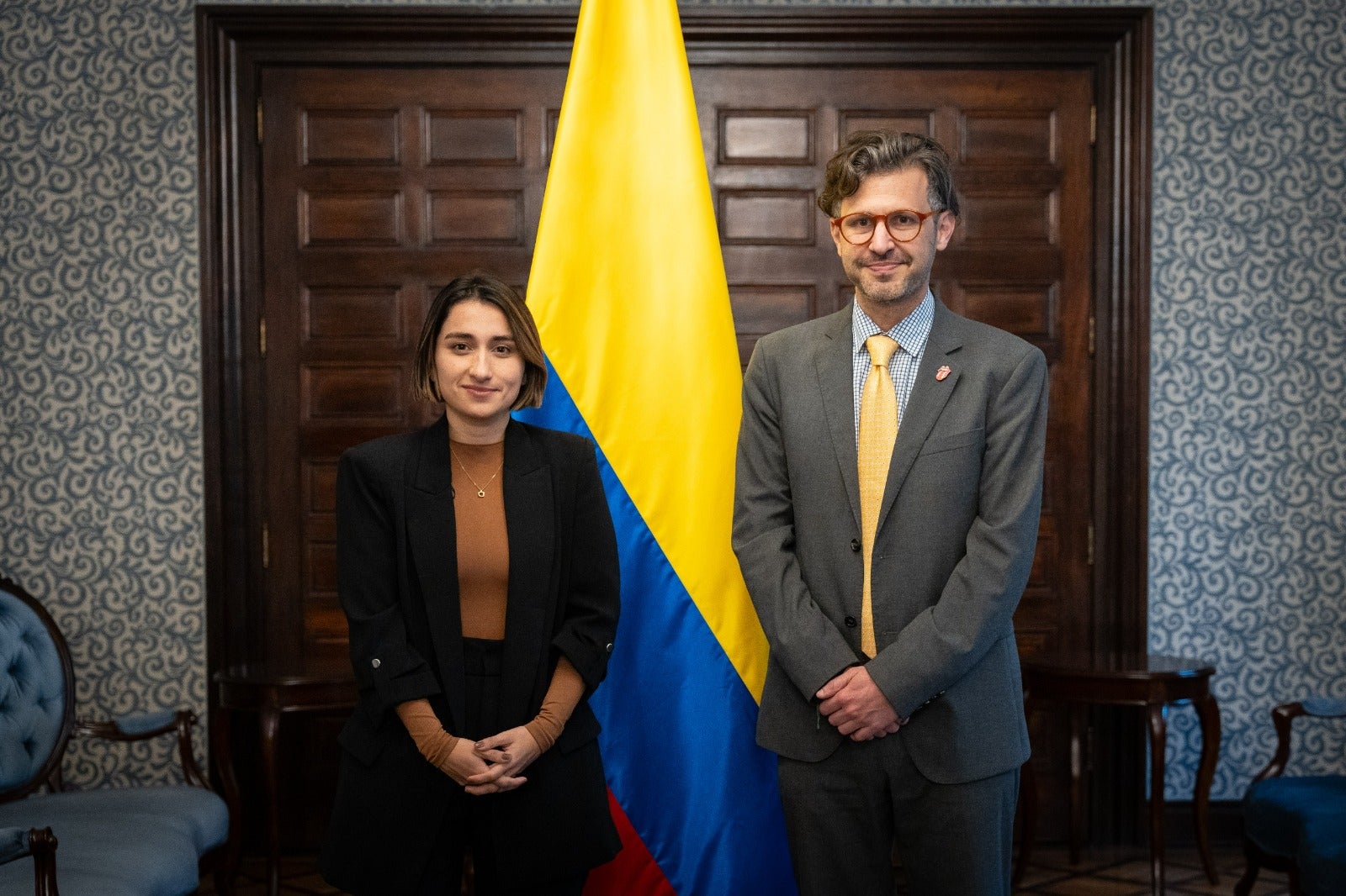 Sarabia posesiona a Mauricio Jaramillo Jassir como viceministro