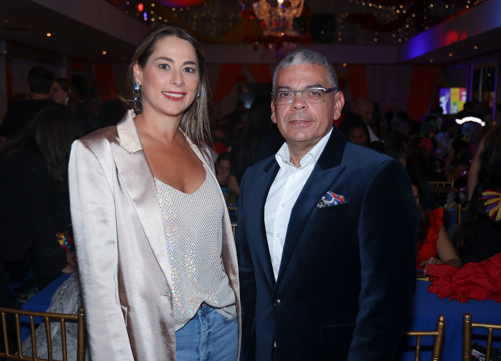 Olga Lucía Patin Cure, procuradora ambiental PGN y Alonso Herrán, director de Match Group.