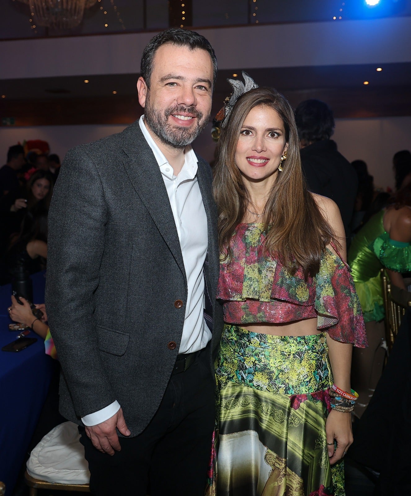 Carlos Fernando Galán, alcalde de Bogotá y Carolina Deik Acosta-Madiedo, cofundadora Misión Nutrición Bogotá.