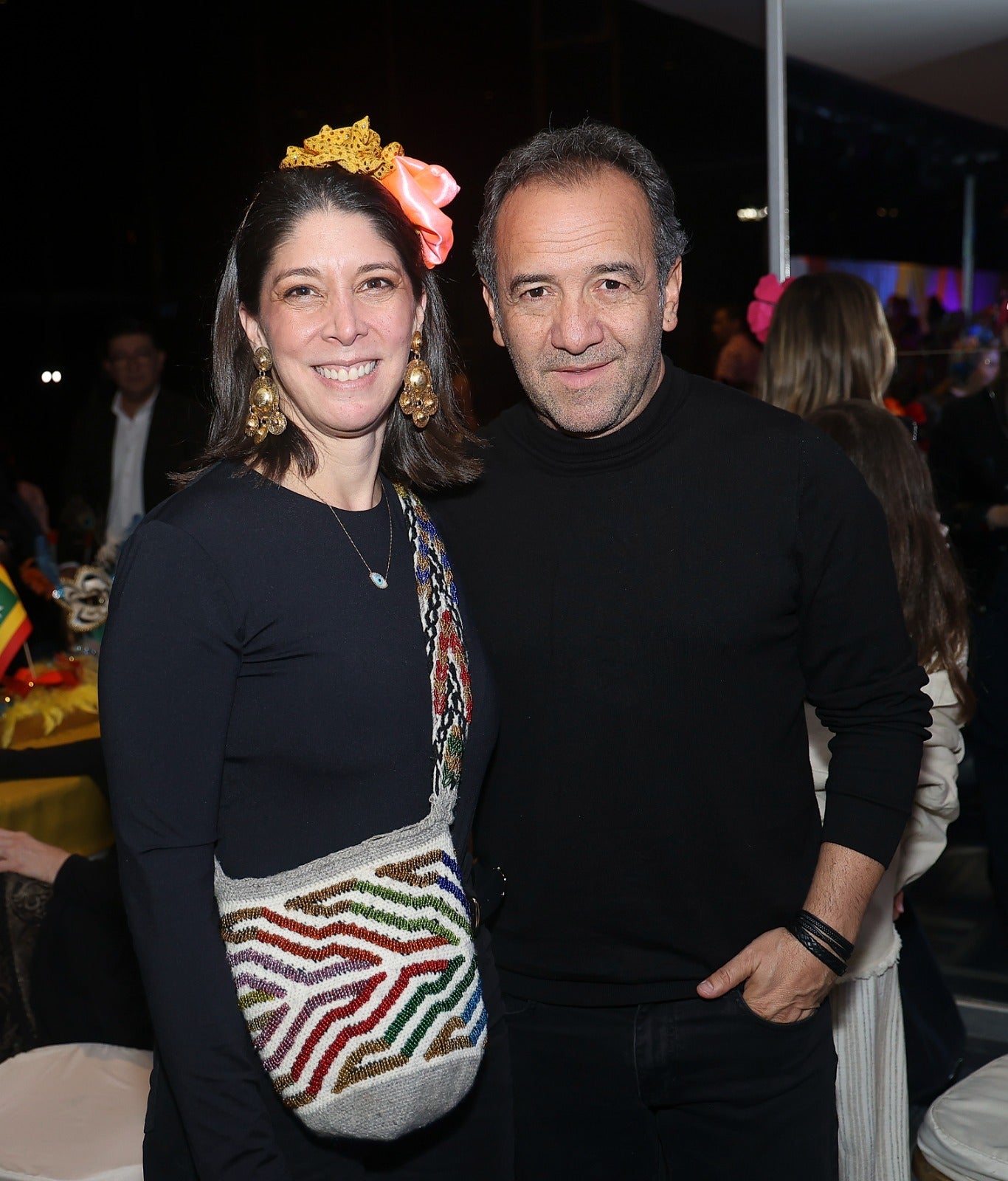 Ligia Donado, directora ejecutiva del programa ahorra y siempre de la Fundación Finsocial y Yamid Amat Serna, creador conceptual.