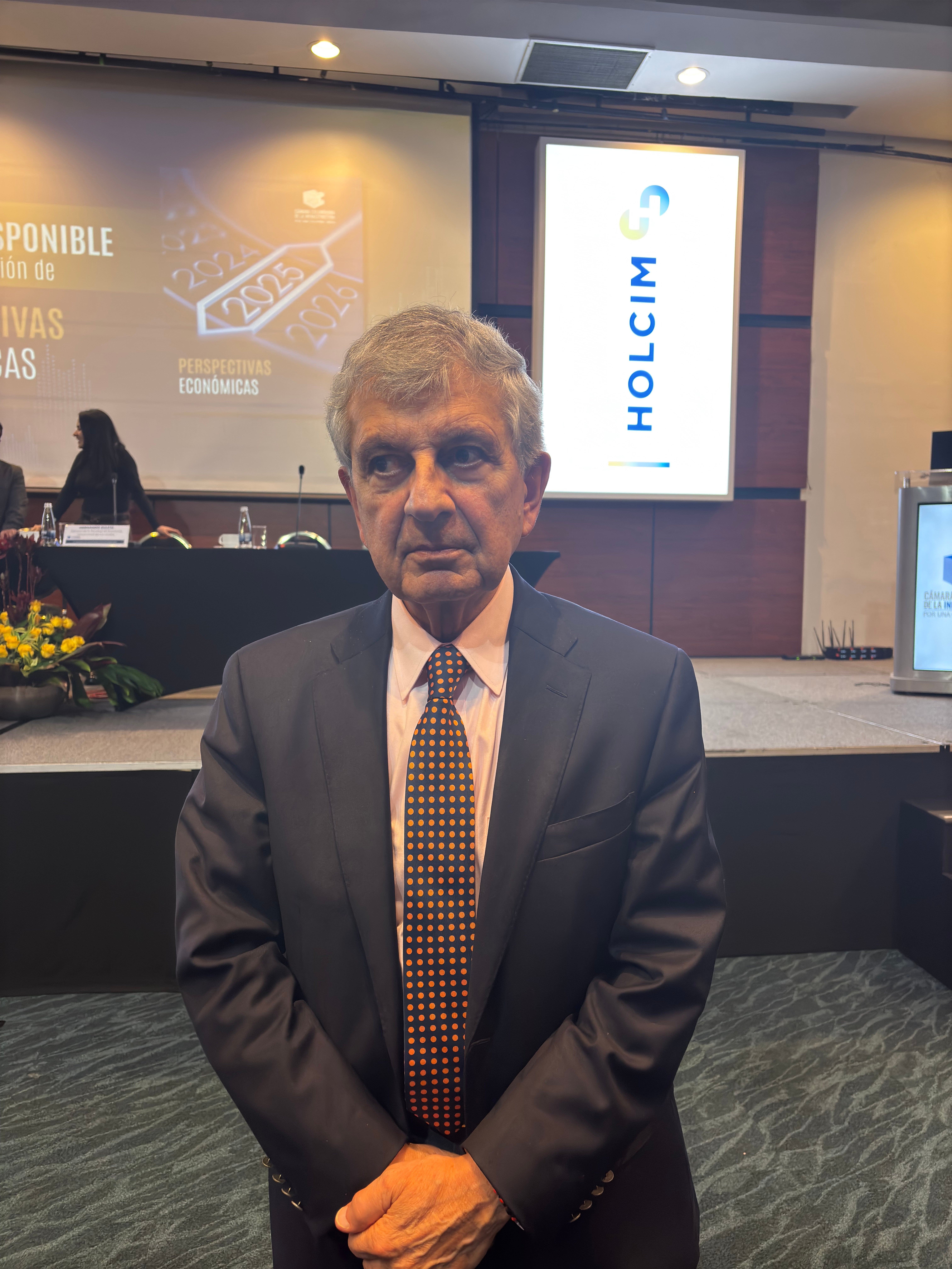 Presidente ejecutivo de la CCI, Juan Martín Caiedo