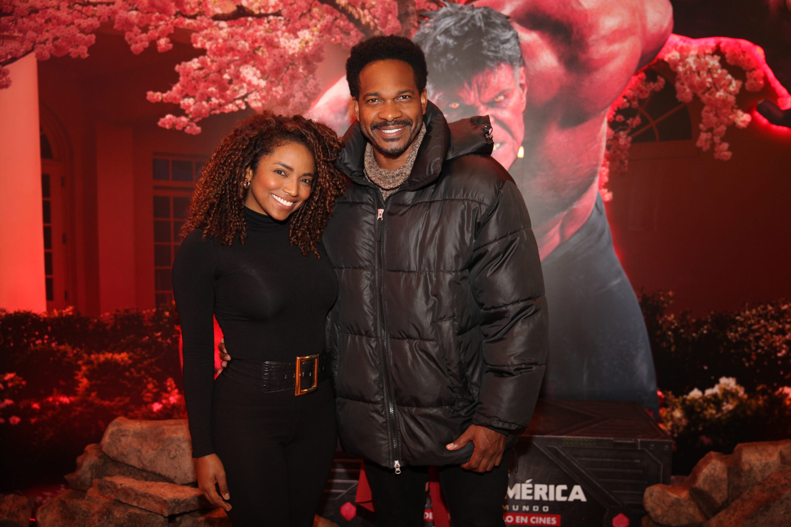 Alejandra Tobar, actriz;y Jaisson Jeack, actor.