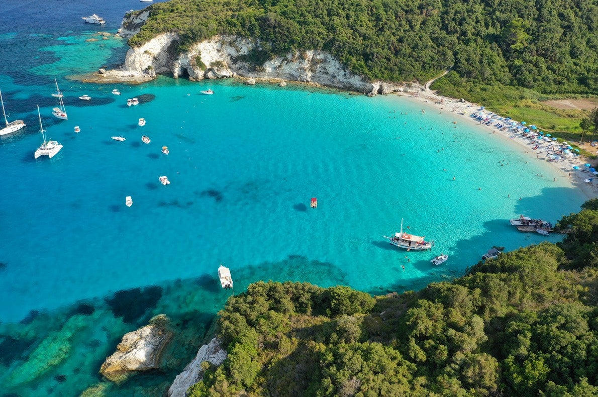 Antipaxos, Grecia: El refugio del Mar Jónico