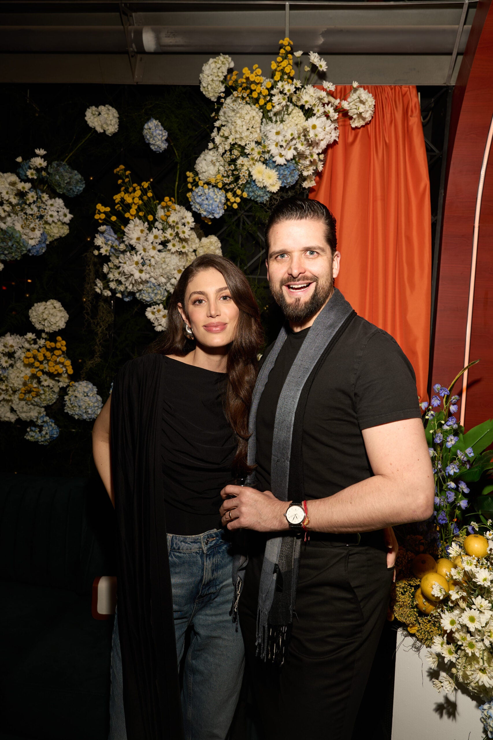 Helena Fadul, consultora de moda y Camilo Sarmiento, CEO Argento & Bourbon.