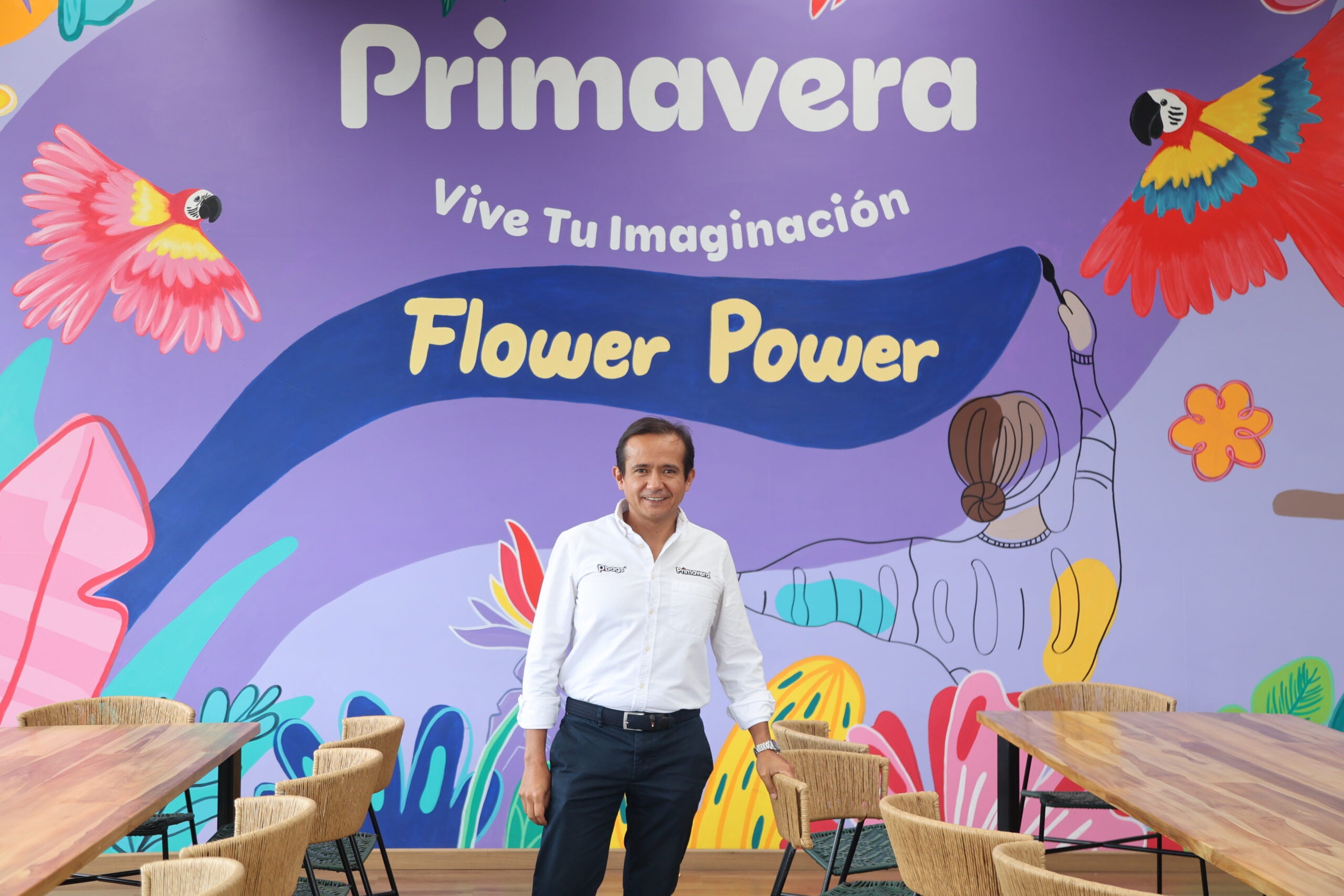 César Barón, gerente de Papeles Primavera