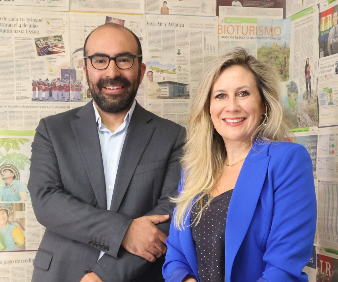 Ana María Castro y Daniel Cardona, socios de Lloreda Camacho & Co