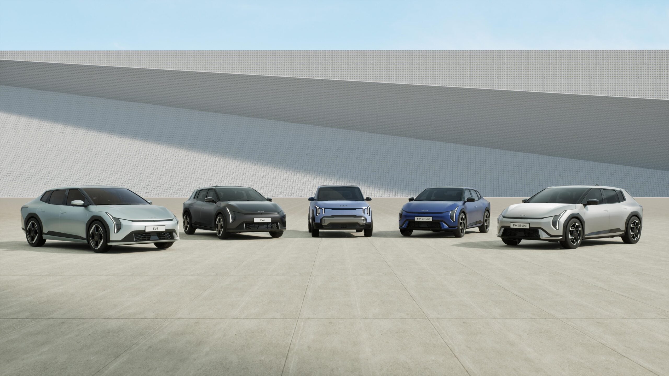 Los vehículos presentados por Kia