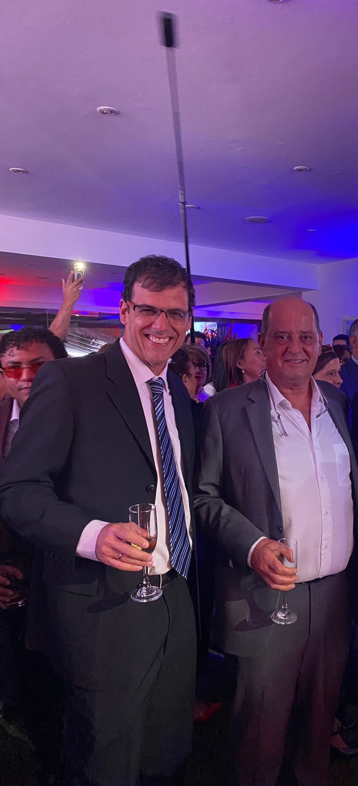 Jorge Ballén, presidente del Grupo Panaca; y Carlos Eduardo Campo, director de Alianzas Estratégicas de Panaca.