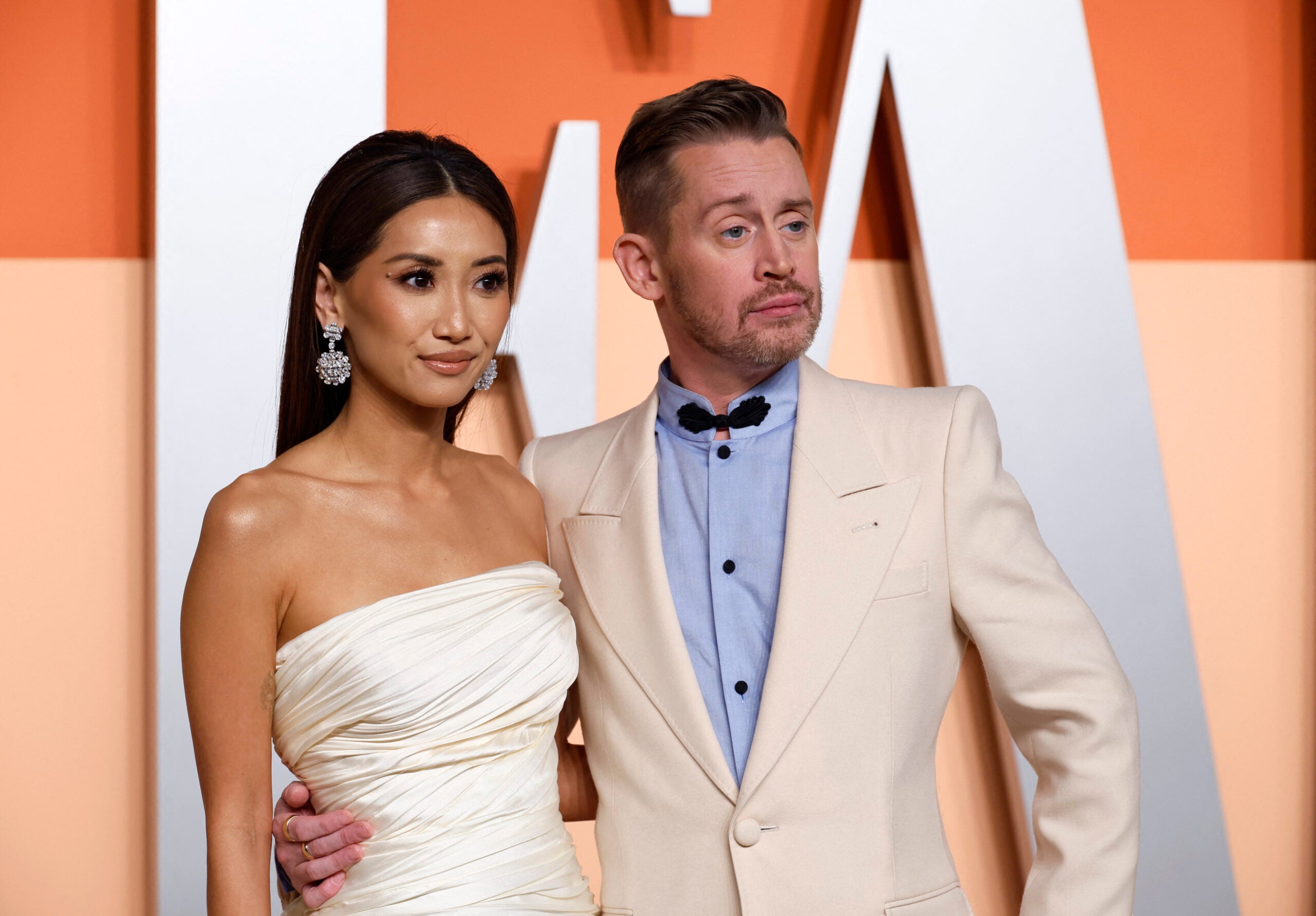 Brenda Song, actriz y cantante; y Macaulay Culkin, actor, estuvieron entre los asistentes a la ceremonia.