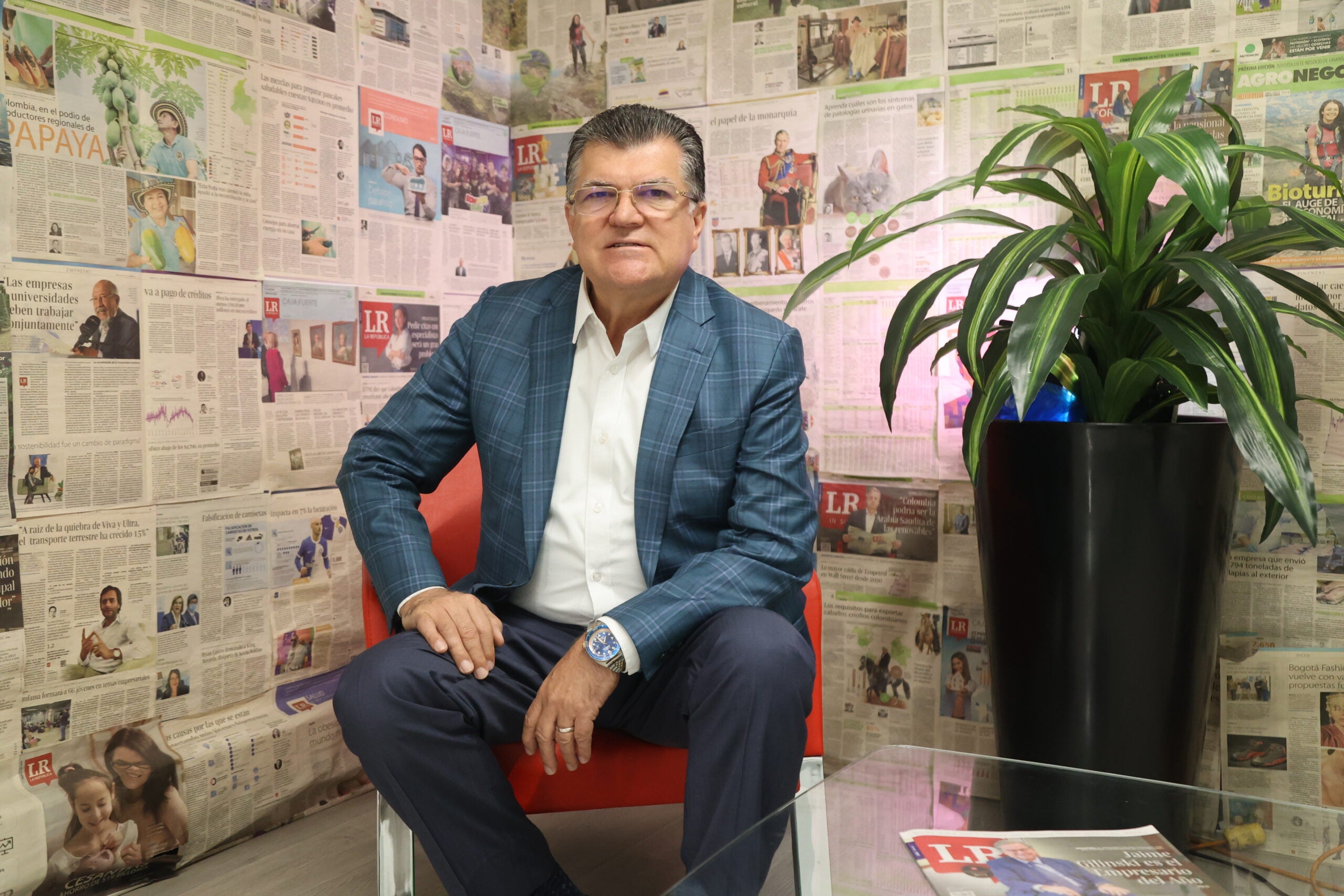 Carlos Mario Zuluaga Pérez, presidente del Club Deportivo La Equidad