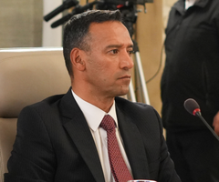 El Ministro de Defensa, Pedro Sánchez