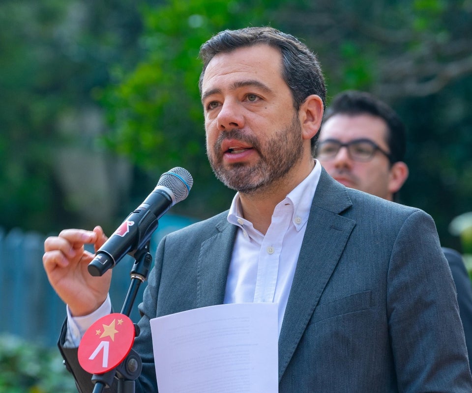 Carlos Galán, alcalde de Bogotá