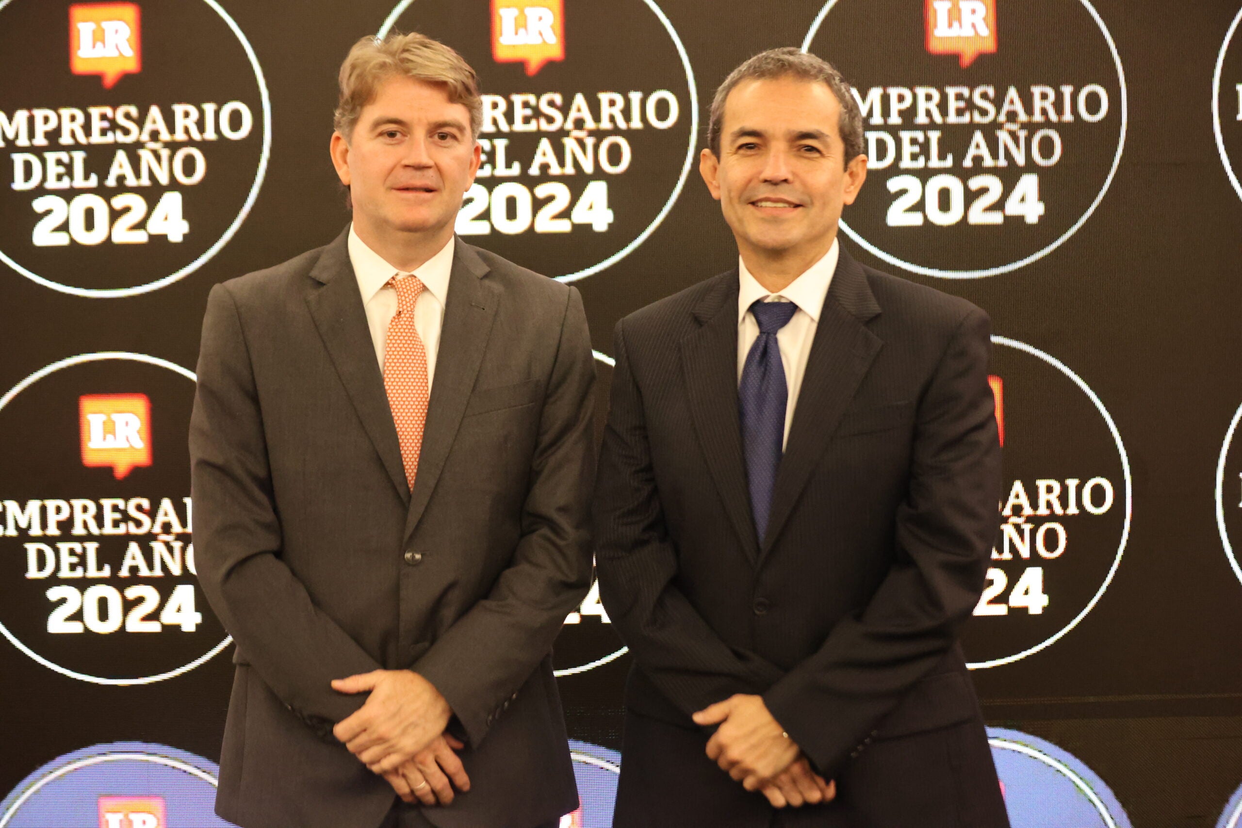 Andrés Felipe Durán, gerente general de Plásticos Rimax; y Luis Eduardo Pérez, CEO de Yupi.