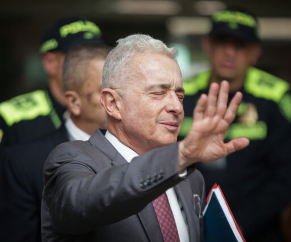 Álvaro Uribe, expresidente de Colombia