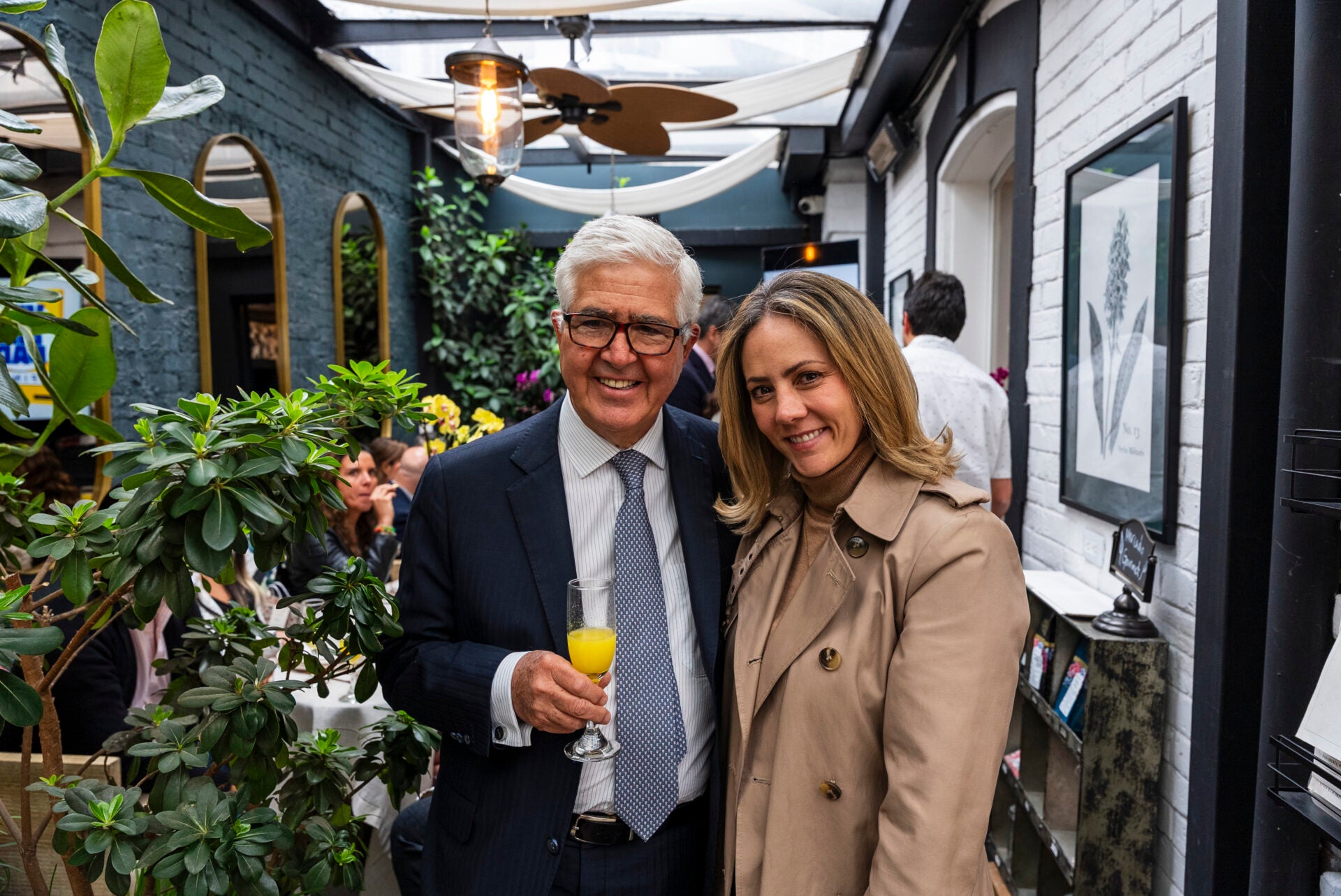 Jorge Alberto Liévano, gerente de Joyería Jorge A. Liévano; y Elisa Luque, cofundadora de Alelí Home Decor.