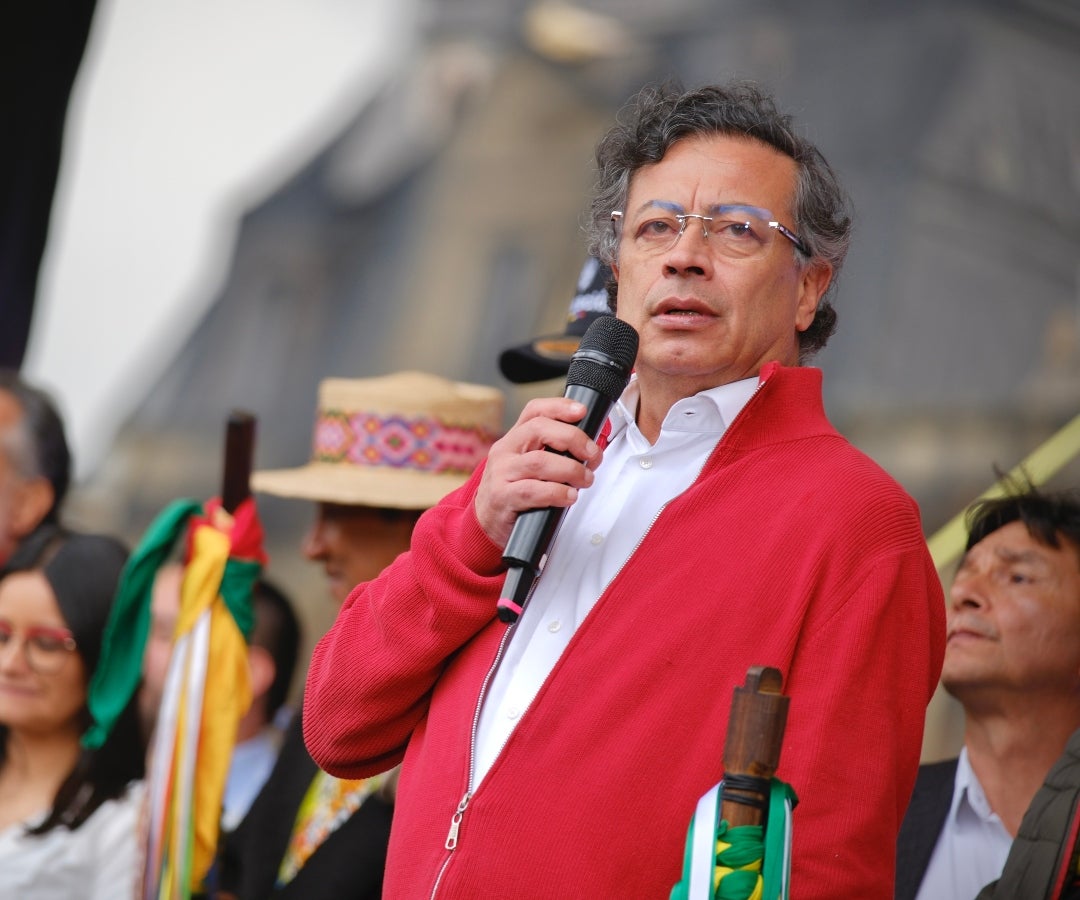 Discurso de Gustavo Petro en las movilizaciones por las reformas sociales