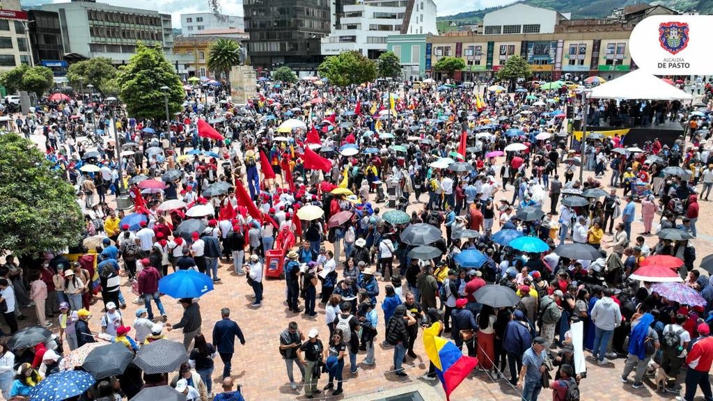 Manifestaciones en Pasto