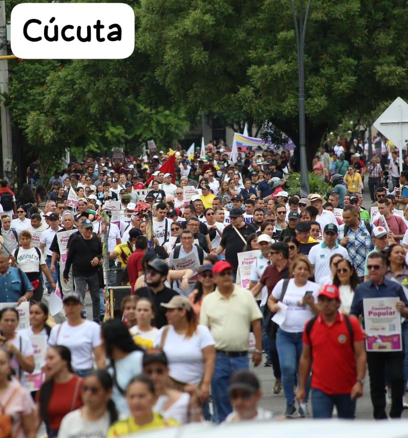 Manifestaciones en Cúcuta
