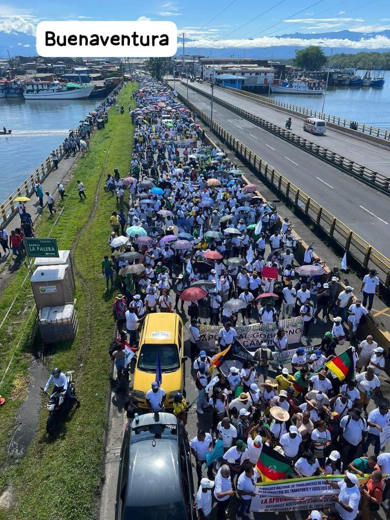 Protestas en Buenaventura