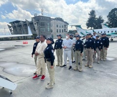 Ocho colombianos extraditados por narcotráfico Ocho colombianos extraditados por narcotráfico