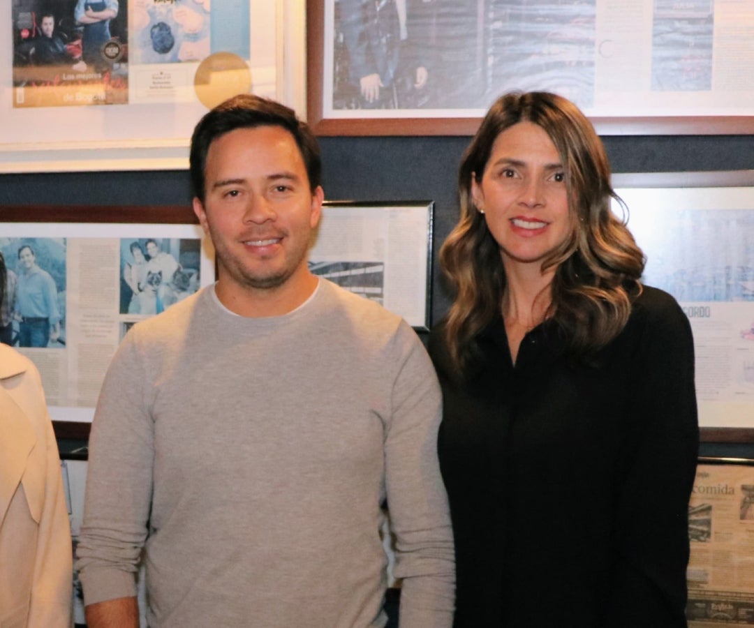 Felipe Llano, COO y cofundador de Sempli; y Angélica Forero, socia de Bike BF.