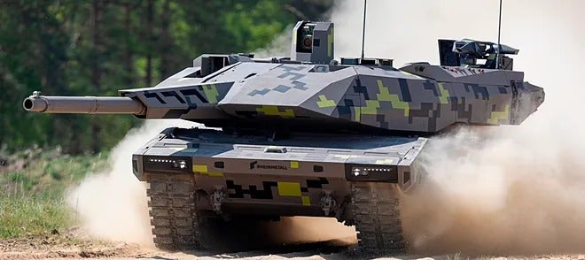 El Panther KF51 es el último tanque de Rheinmetall.