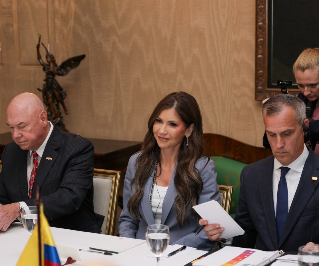 La Secretaria de Seguridad de los Estados Unidos, Kristi Noem