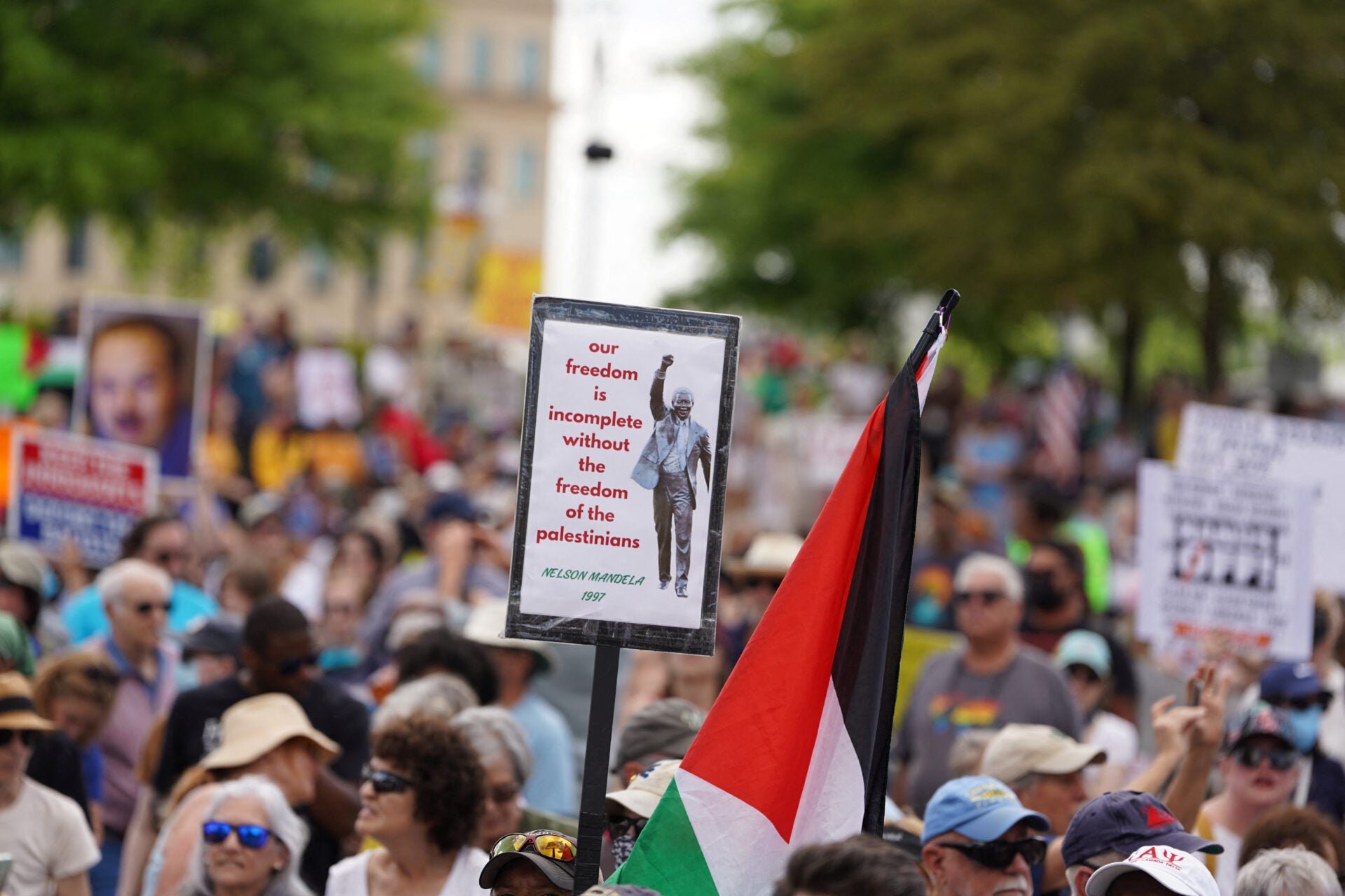 Manifestaciones contra políticas de Trump