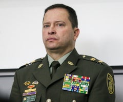 Carlos Fernando Triana Beltrán, director de la Policía Nacional