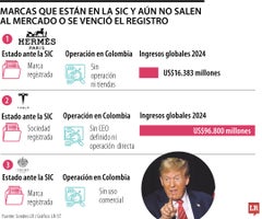 Marcas que están en la SIC, pero no tienen tiendas en Colombia Marcas que están en la SIC, pero no tienen tiendas en Colombia