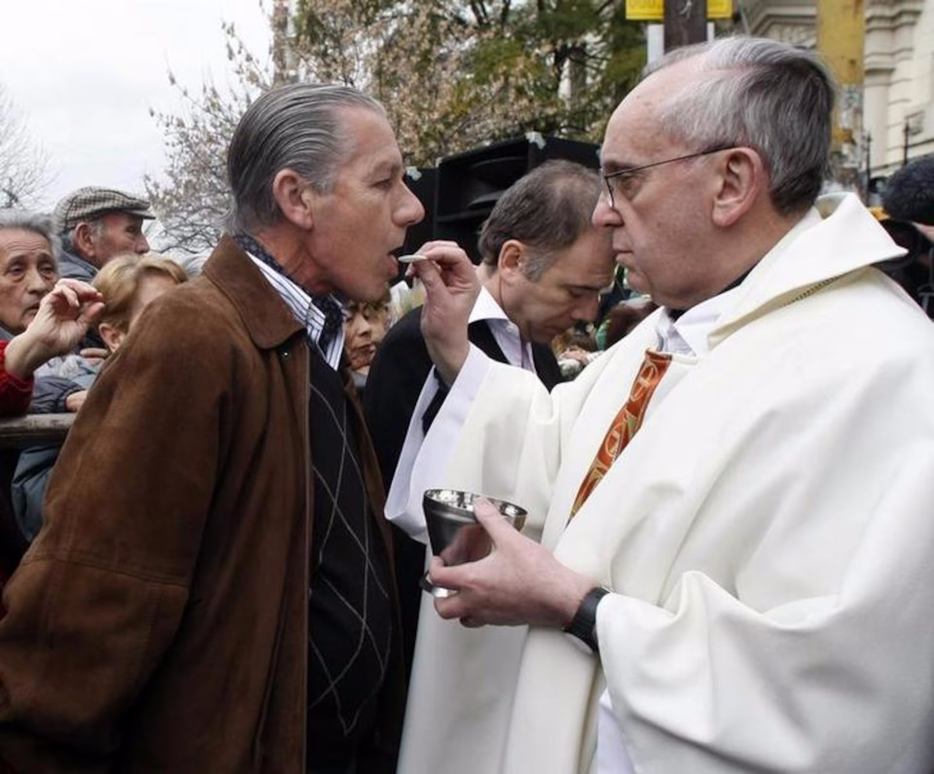 Arzobispo Jorge Mario Bergoglio en 2009.