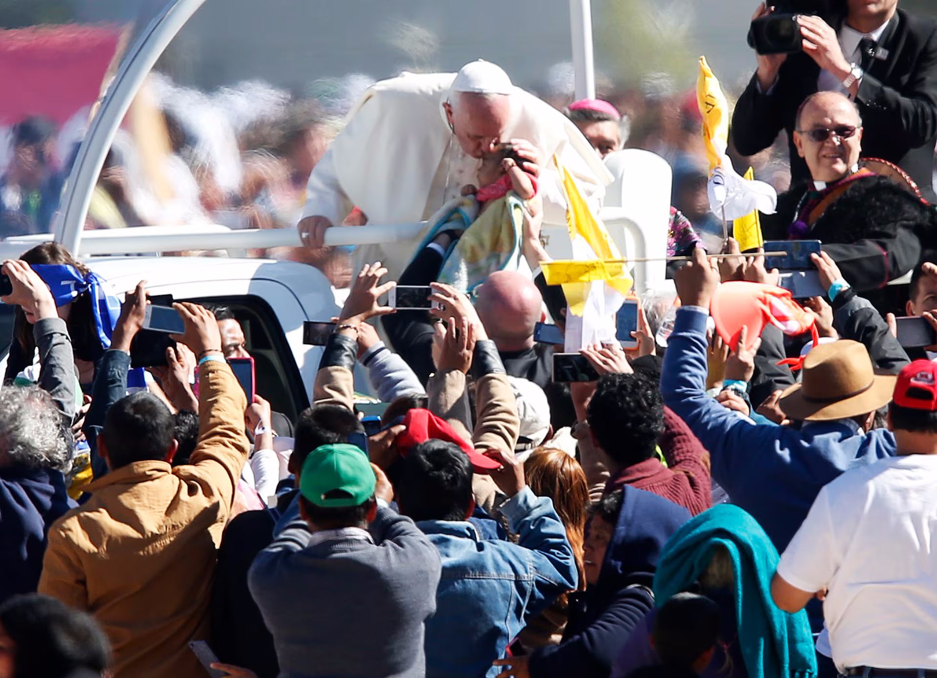 El papa Francisco en México en 2016.