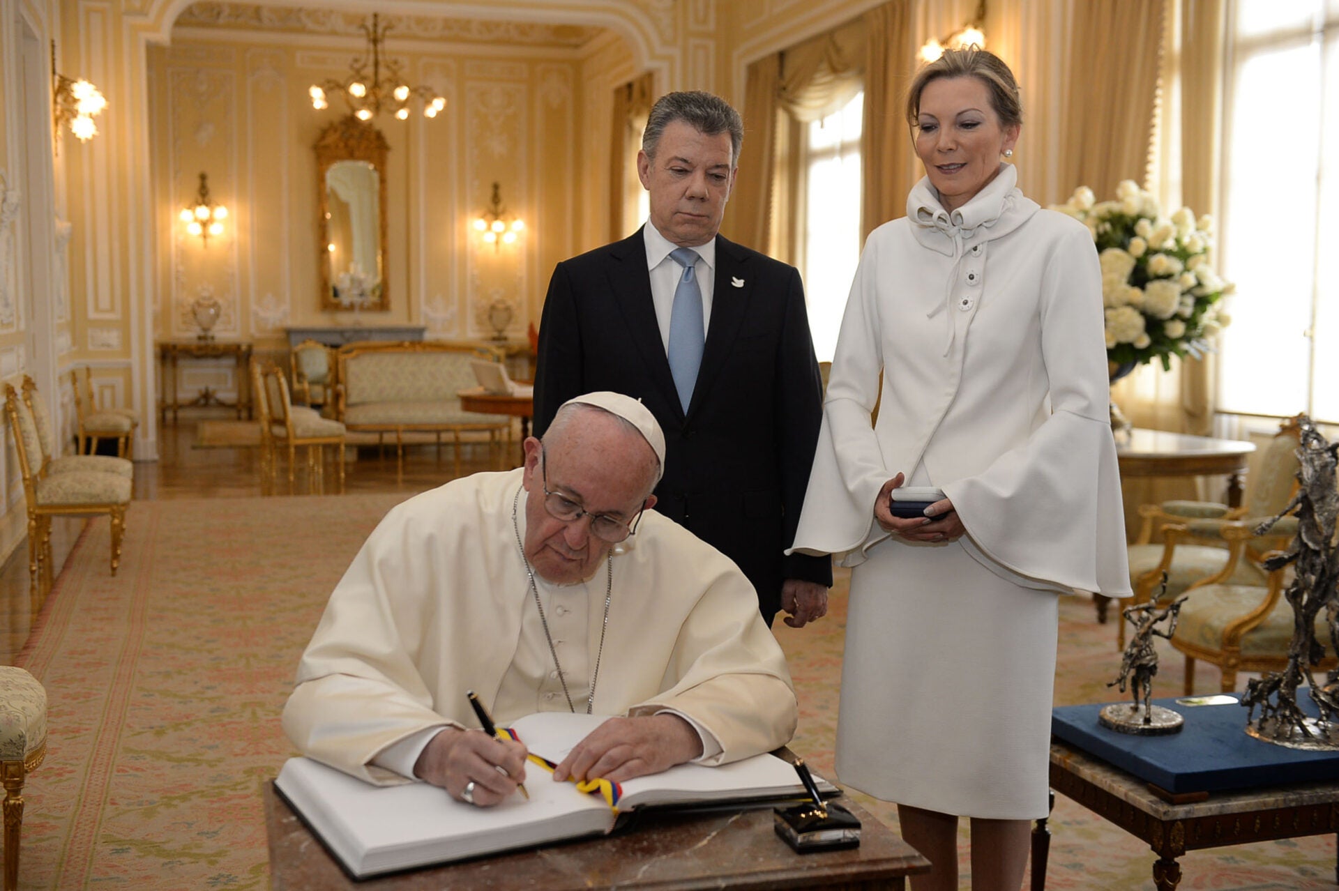 Visita Papa Francisco - Casa de Nariño