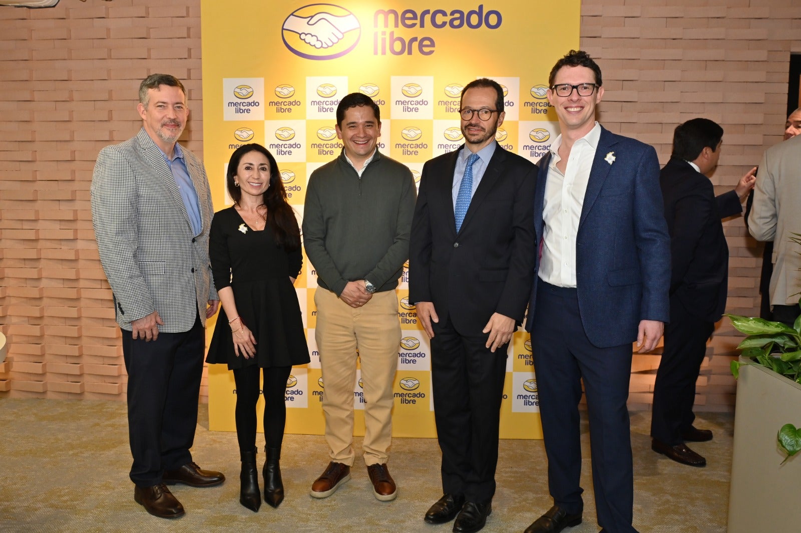 Alejandro Noguera, senior manager of legales & GR de MercadoLibre; Diana Pérez, legal manager commerce marketplace & government relations Andina de Mercado Libre; José Daniel López, director de Alianza In Colombia; y Álvaro Cala, socio en Brigard Urrutia.