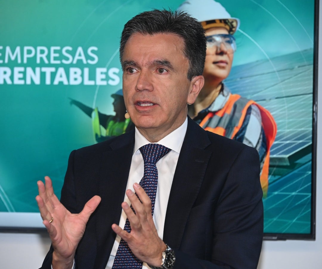 El presidente encargado de Bancóldex, José Alberto Garzón