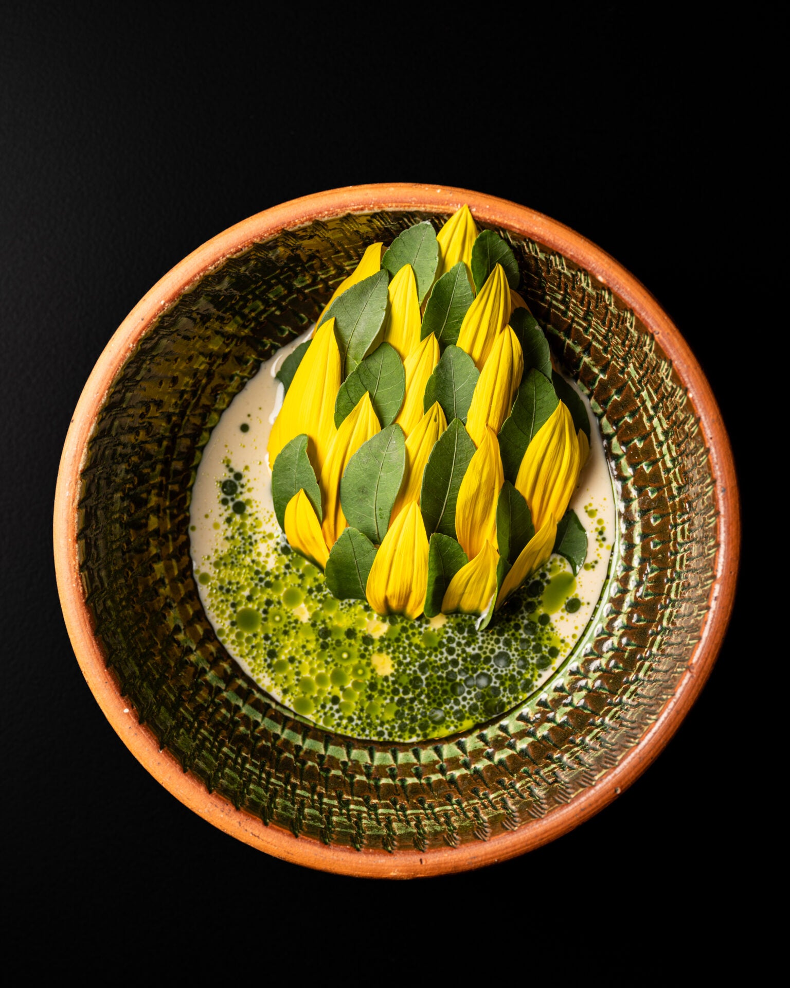 Pesca de temporada ahumada con especias árabes