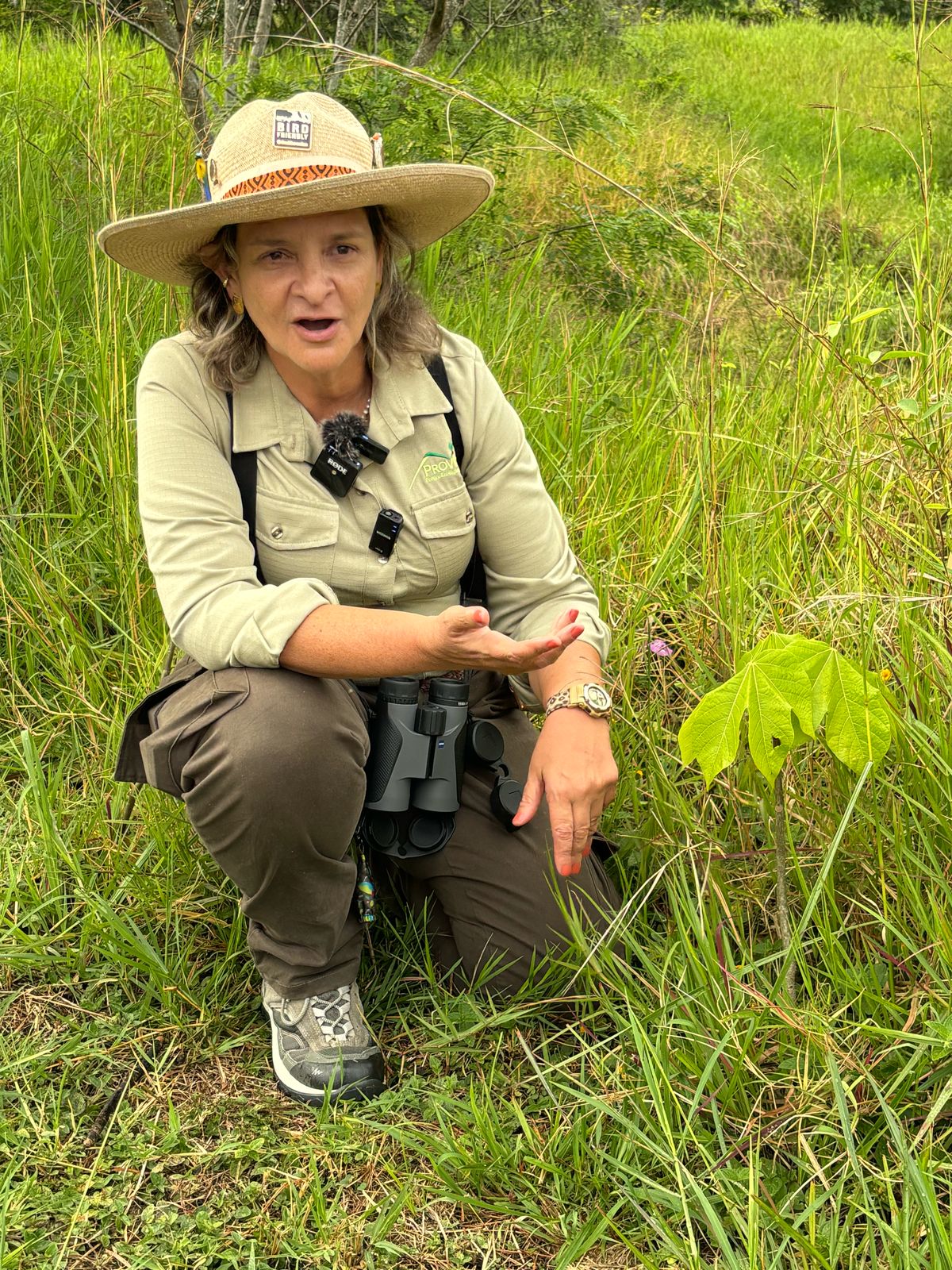María Leonor Velásquez, directora del Parque Ecológico de Providencia