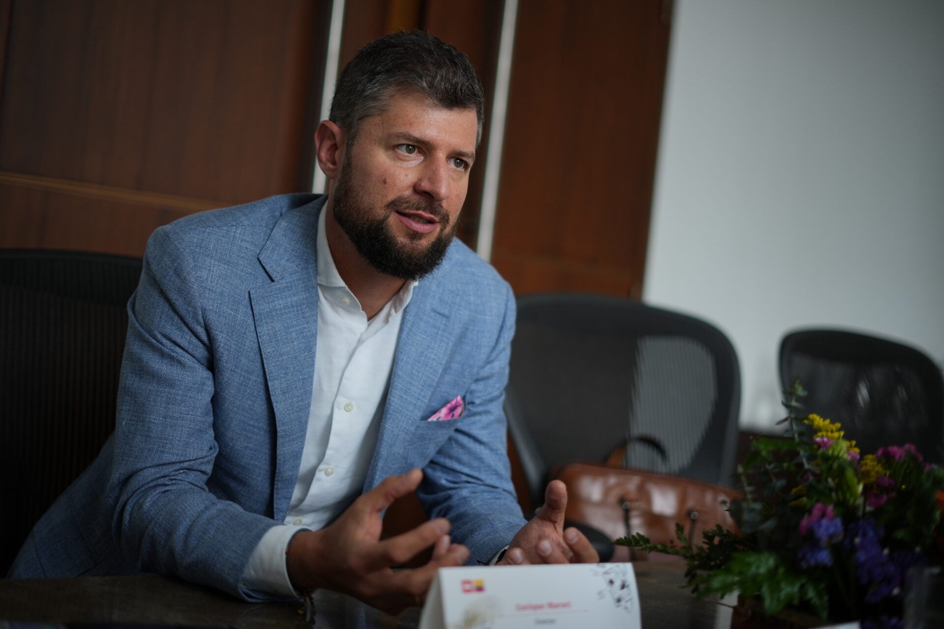  Christian Brändli, líder del equipo de Desarrollo del Seco, dijo que llevan ocho años del programa 