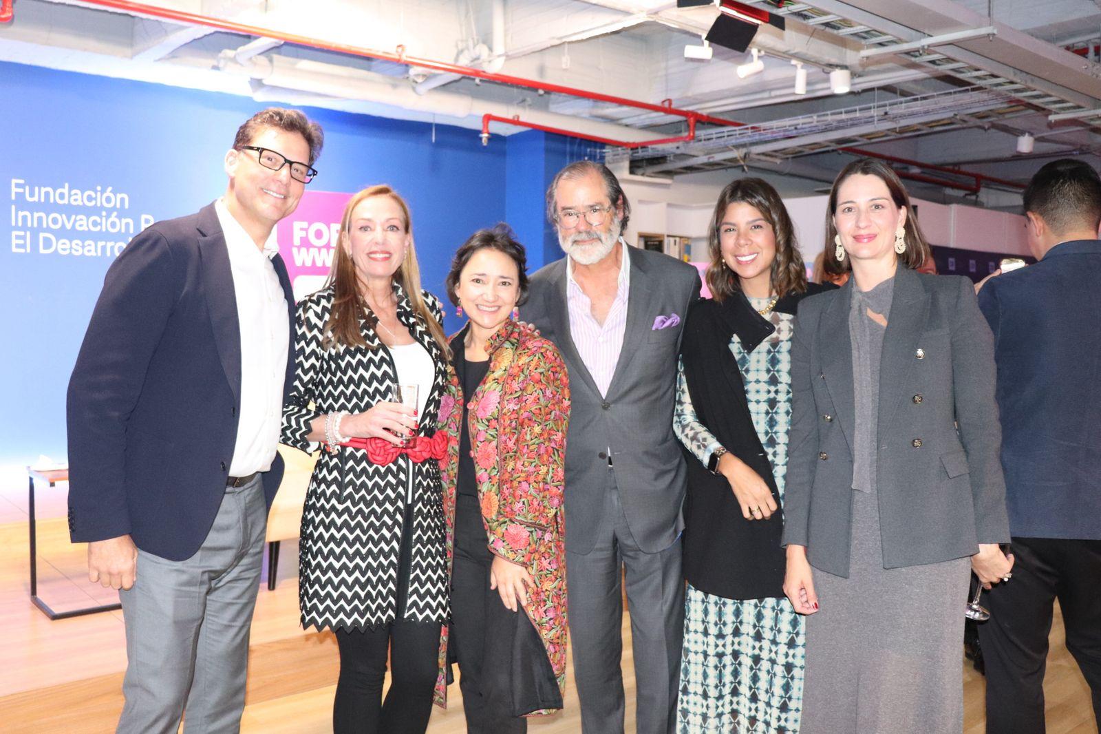 Francisco Samper, publicista; Catalina Pimienta, directora ejecutiva y estratégica de la Fundación Juanfe; y Carolina Nieto, experta en comunicaciones e incidencia política.