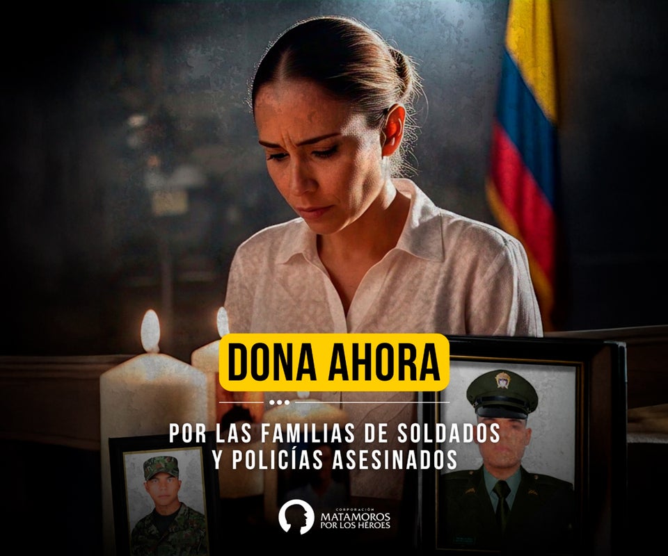 Campaña Corporación Matamoros para apoyar familias de Policías y Militares dados de baja