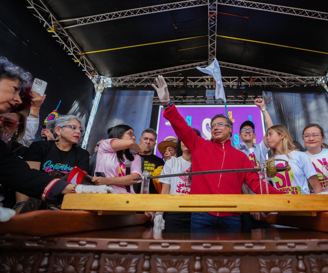 Presidente Petro radicó la consulta popular ante el Congreso