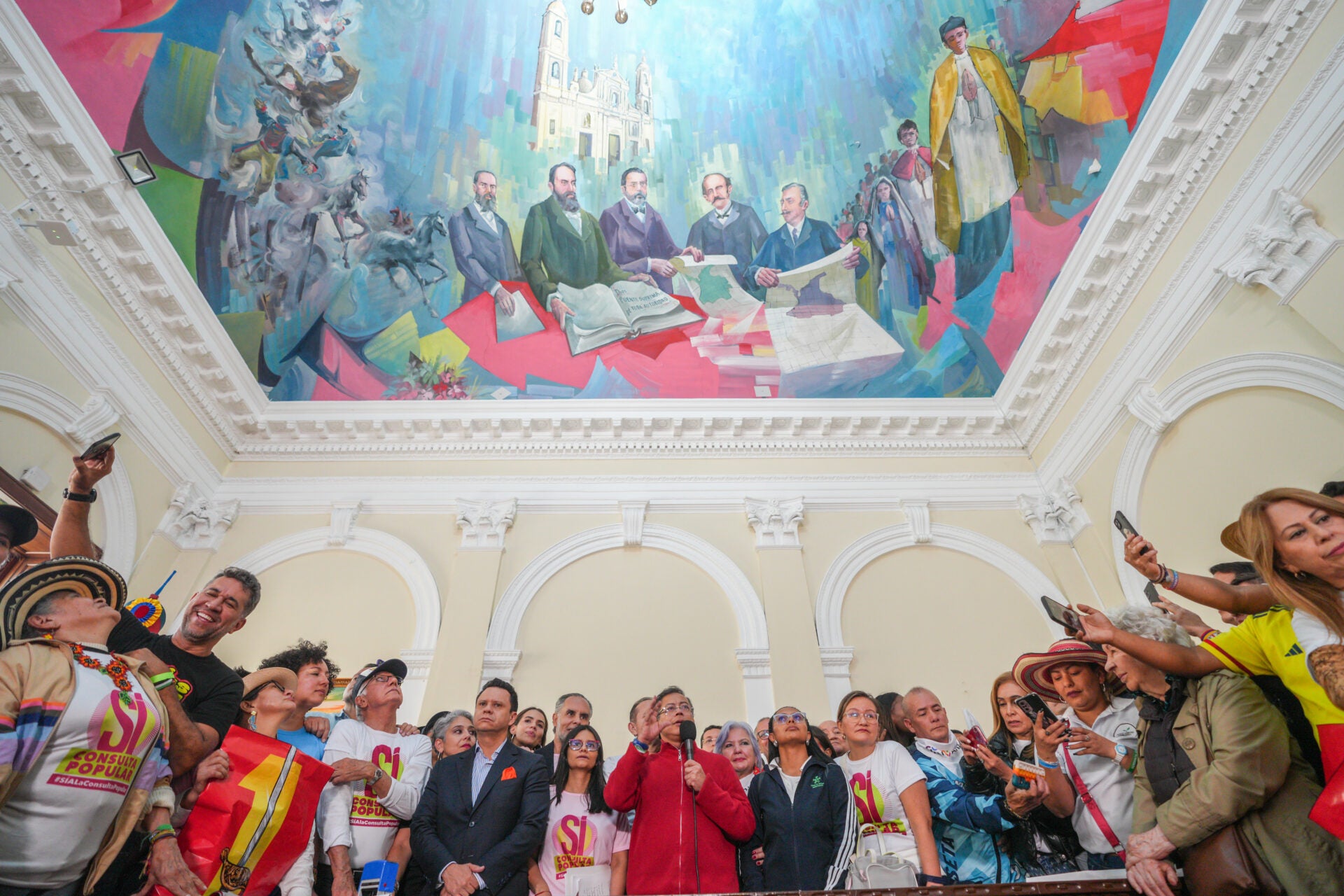 Radicación de la consulta popular en el Congreso