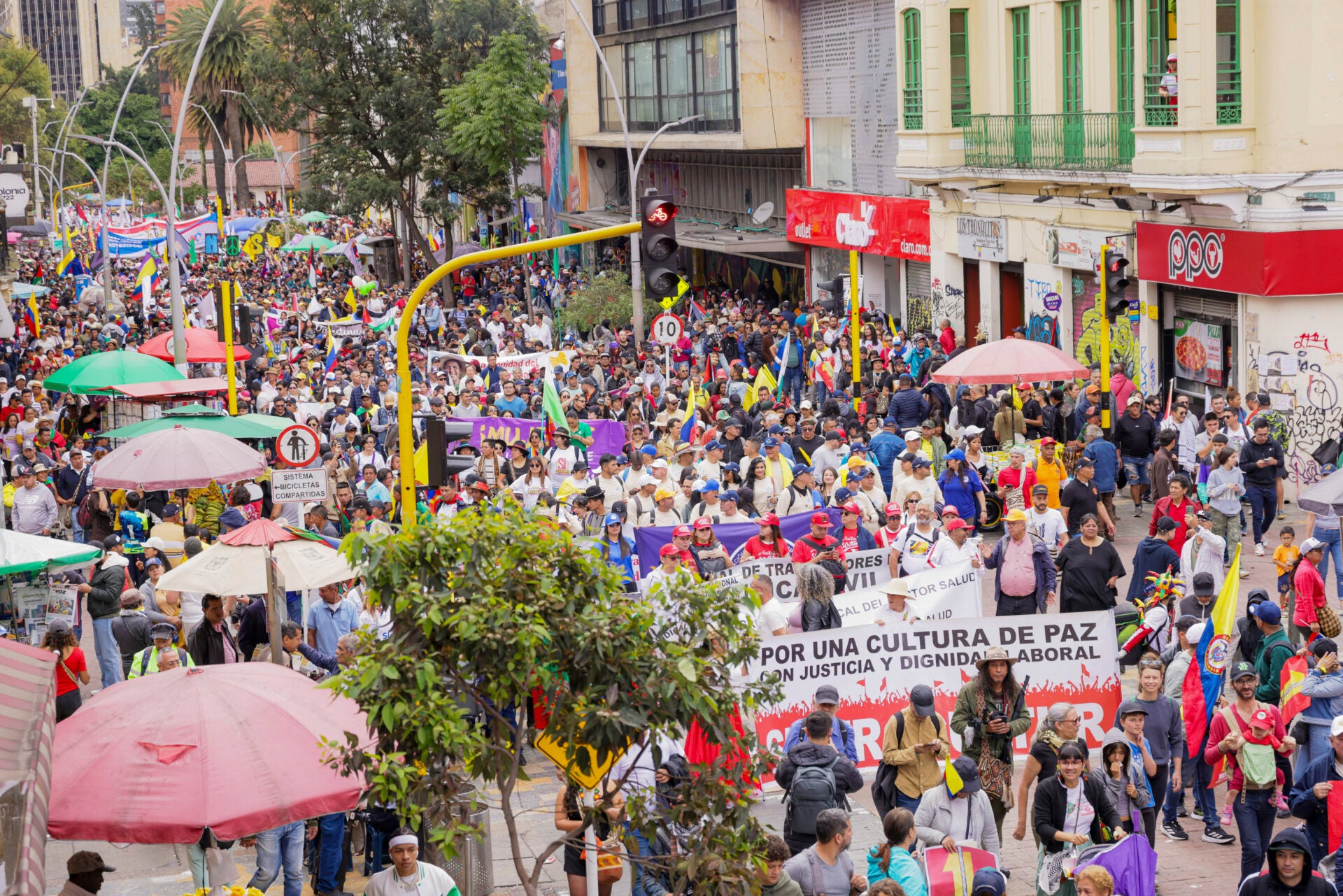 Movilizaciones en defensa de la consulta popular