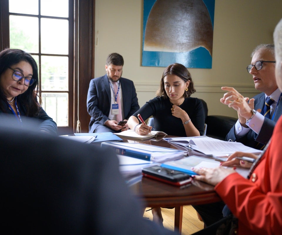 Reuniones de Laura Sarabia en Washington